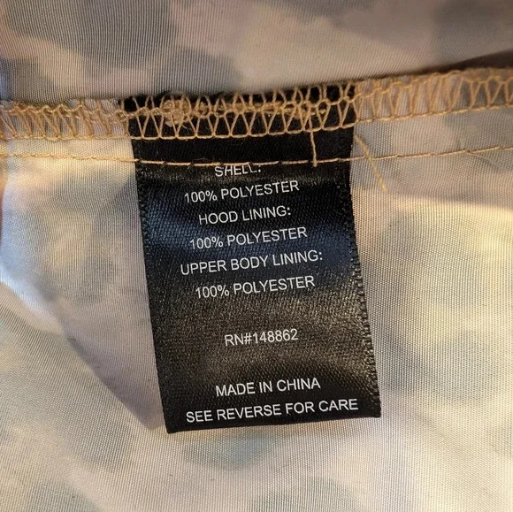 NWT TORRID Outerwear Leopard Zip Up Draw String Longer Rain Jacket Plus Size 6X - Picture 5 of 10